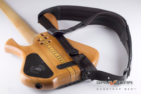 Gruv Gear DUOSTRAP-NEO-BLK - DuoStrap Neo Ergonomic Double - Black - Image 3