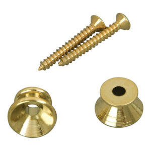 D'Andrea EP-24G Strap Buttons Gold 24-p
