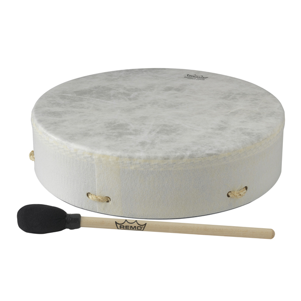Remo 14″ Buffalo Drum Standard with mallet 