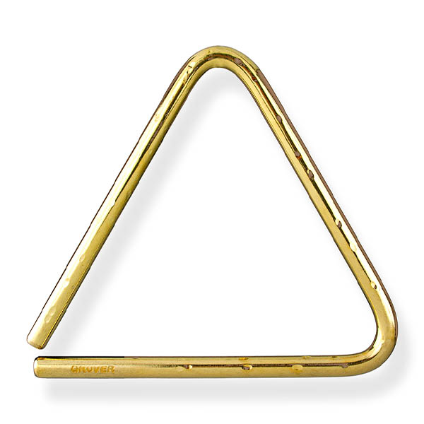 Grover Pro Percussion 5″ Bronze Hammered Lite Piccolo Triangle 