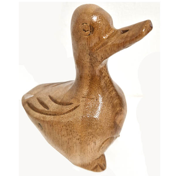 Trophy Sounding Duck, wood, 5″