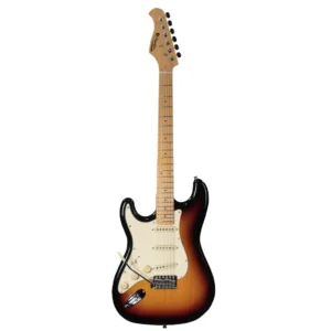 Prodipe ST80 MA SUNB Left Hand Electric Guitar Sunburst