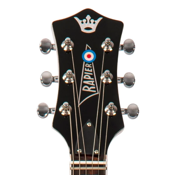 Rapier SAP6VW Saffire 6 Electric Guitar - Vintage White - Image 5