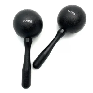 Danmar 1077 Plastic Maracas Black Large