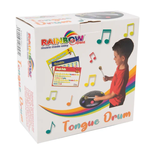 PP World TDM8 - Rainbow Colours 8 note Tongue Drum - Image 2