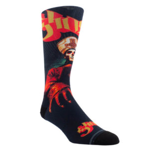 Perri's - Socks - GHD304-001-O-M - Ghost - Papa Emeritus Red/Gold