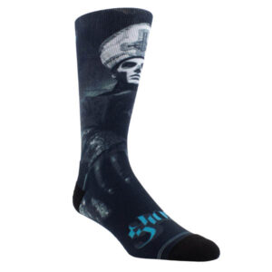Perri's - Socks - GHD305-001-O-M - Ghost - Papa Emeritus Teal Socks