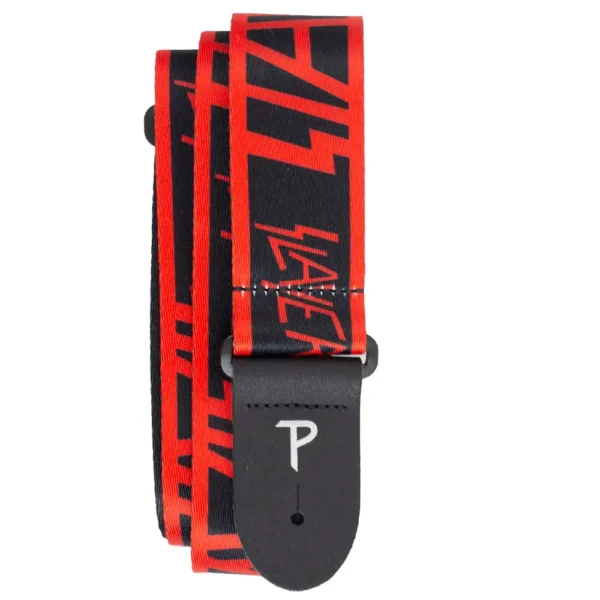 Perri's LPCP-7736 - 2" Slayer Allover Logo Polyester Strap
