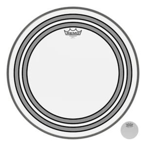 Remo PW-1324-00 - Powersonic 3 Bass Clear 24"