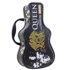 Perri's - Socks - QUF370-001-0-M - Queen - 3 Pair Guitar Tin