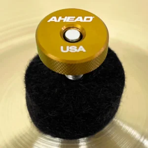 Ahead AHSN-GLD - Speed Nut Cymbal Toppers - Gold 4pk