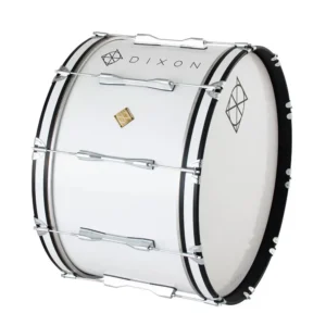 Dixon PMZCL4181-WT - Marching Bass Drum 18x14" Wood Shell - White
