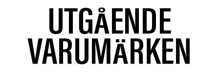 Utgående varumärken